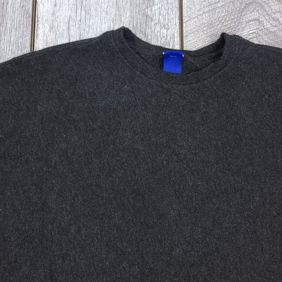 Kit and Ace Womens Wave Long Sleeve Shirt Dress Size 0 Gray Midi Fitted Cashmere - Picture 4 of 7